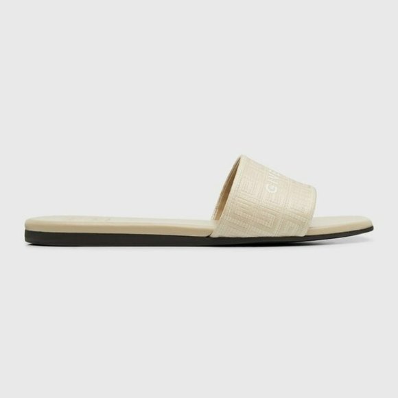 Givenchy 4G Monogram Flat Slide Sandals _ NEVER WORN - Picture 1 of 1